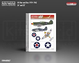 Kitsworld 1:48 scale USAAF Star and Disc 24